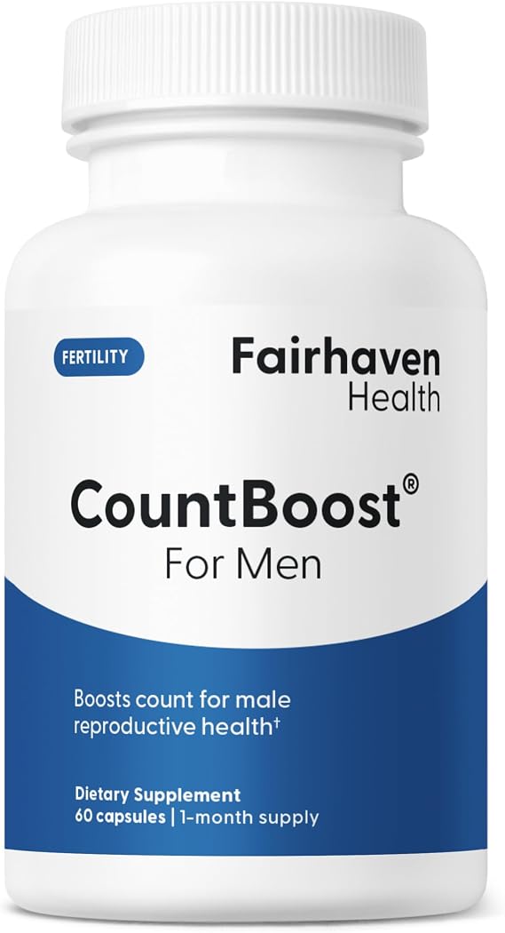 Fairhaven Health CountBoost for Men, 60 Capsules