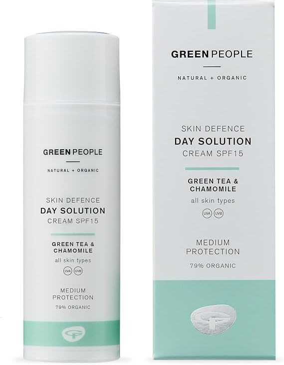 Green People Hydrate Day Solution Cream SPF15, 50ml