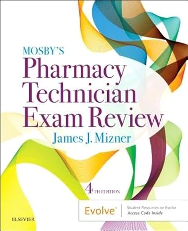 Mosbys Pharmacy Technician Exam Review
