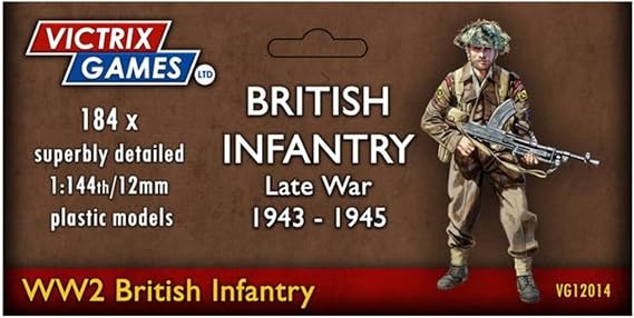 Victrix British Infantry and Heavy Weapons, Late War (1943-45)