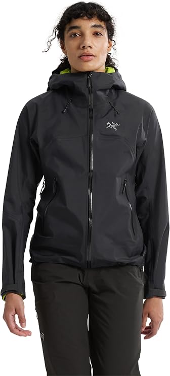 Arc'teryx Beta SL Jacket Women's | Lightweight Highly Versatile Gore Tex Epe Shell | Black, Medium