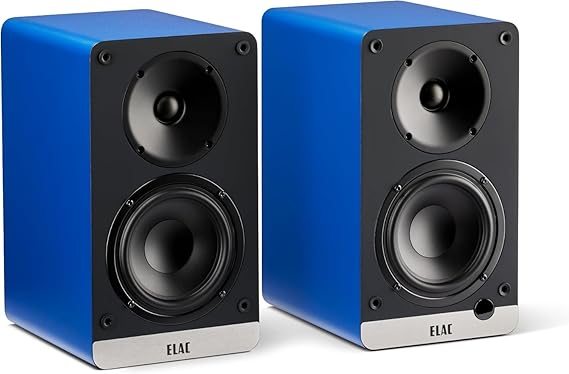 ELAC Debut ConneX Powered Bookshelf Speakers with HDMI ARC (Blue)