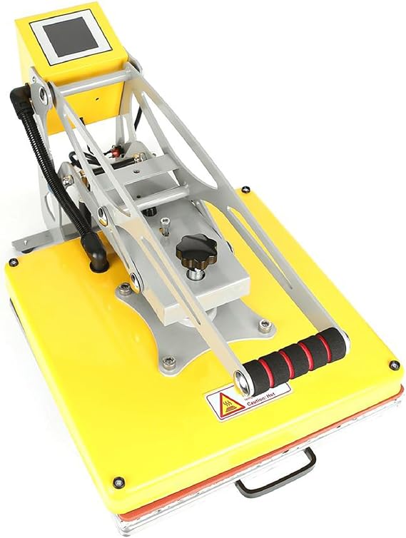Multifunctional Heat Press Machine, Professional Tablet Plate Hot Stamping Machine with Self-Elastic LCD Screen, for T-Shirt