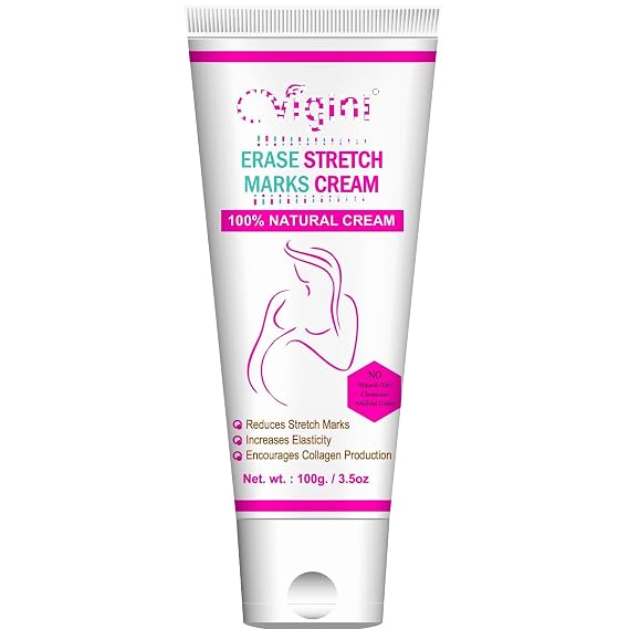 Vi'gini 100% Natural Actives Stretch Marks Scar Removal Cream Oil During After Pregnancy Delivery Women,Organic Bio Oil for Remove Hyperpigmentation,Anti Cellulite, 100 ml