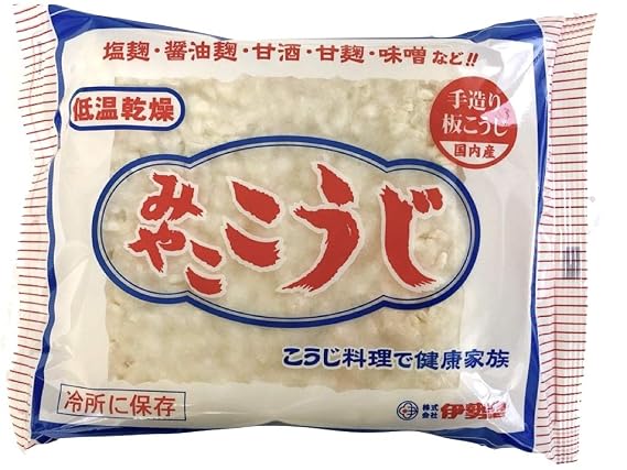 MIYAKO KOJI 200g. It is a traditional Japanese food that is good for health. With Original recipe collection. (7 oz)