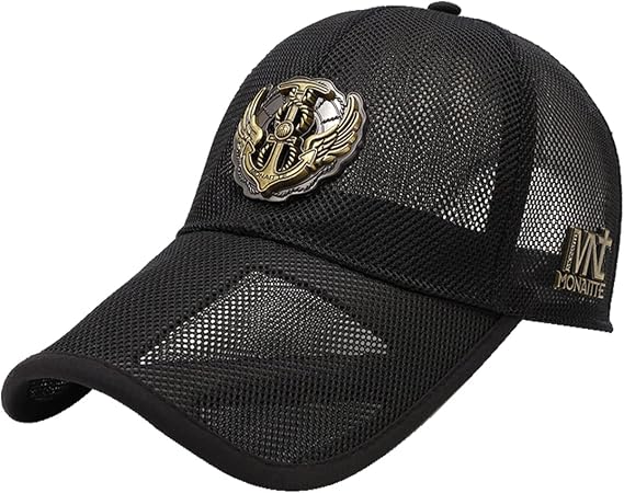 Mesh Baseball Cap for Men, Nets Hat for Women, Quick Drying Hat