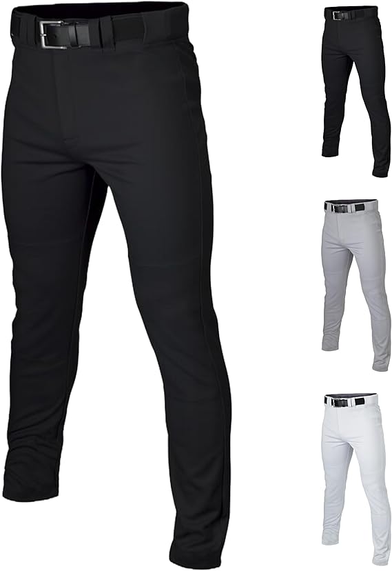 Easton | Rival+ Baseball Pants | Full Length Semi-Relaxed Fit | Youth Sizes | Solid | Multiple Colors