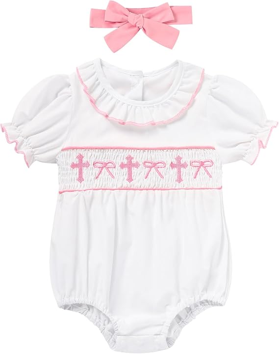 GRNSHTS Baby Girl Romper Newborn Clothes Bodysuit Jumpsuit Baby Girl Clothes Outfit 0-18M
