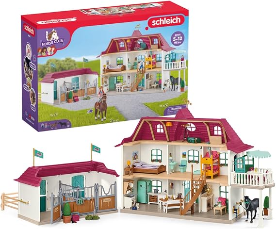 Schleich Horse Club - 192Pc Lakeside Country House And Stable | 42551