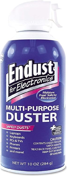 ENDUST for Electronics 10 oz Duster Twin Pack with Safety Bitterant 11407