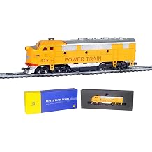 Zylopa Joint Pacific FP-7 Diesel Locomotive HO Scale Model Railway, Featuring Exquisite Wooden Sleepers and high-Conductivity Nickel Silver Track Compatible with The HODC Series