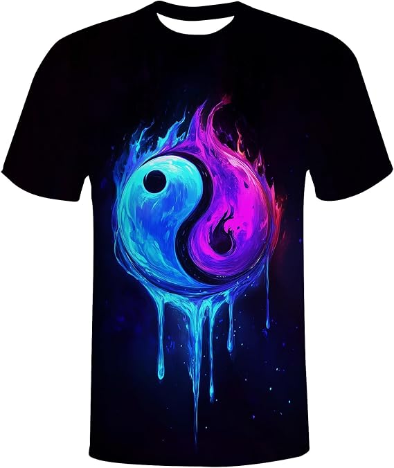 American Flag Eagle T-Shirts for Men Women 3D Printed T-Shirts Short Sleeve Graphic Tees Shirt