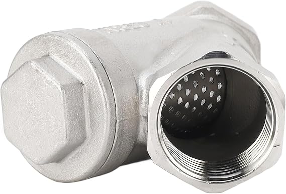 Y Type Strainer 1 Inch DN25 Female Thread 304 Stainless Steel Y Shaped Strainer for Water Oil Gas