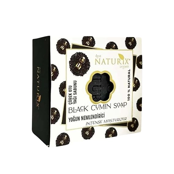 Organic Bar Soap Moisturizing Soap Made from Natural Oil | Hair Hand Face Body Bath Wash | Skin Care Cleanser Shampoo (Black Cumin)