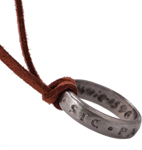 Uncharted 3 Nathan Drake's Ring with Necklace Strap from Collector's Edition