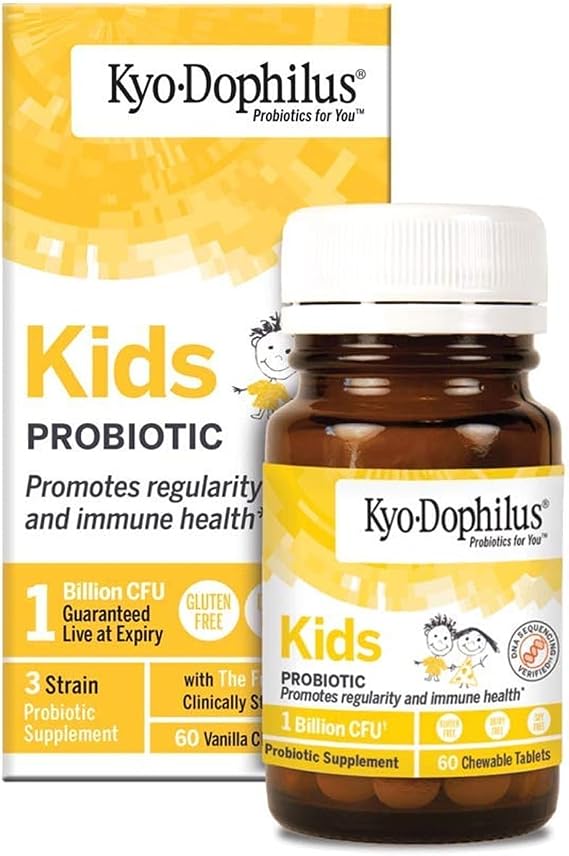 Wakunaga Kyo-Dophilus Kids Probiotic, 60 Tablets