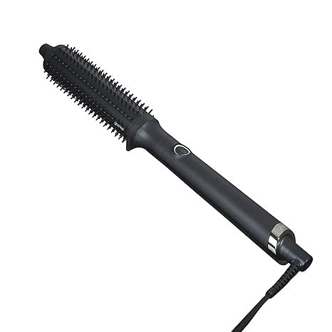 ghd Rise Volumizing Hot Hair Brush, Black | Maximum root lift, 2x volume, 365 F safe styling temperature, Auto sleep mode, Fast heat-up, Great for fine or flat hair