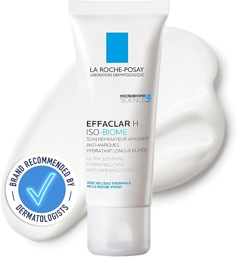 La Roche-Posay Effaclar H Iso-Biome Soothing Moisturiser Cream, 40ml