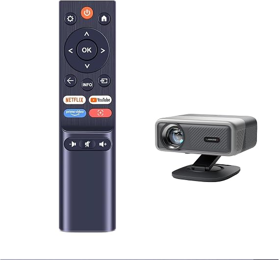 IR Remote Control Compatible for AuKing H10 Smart Projector | Only Wrok for (ASIN:B0DGKY3Q71)