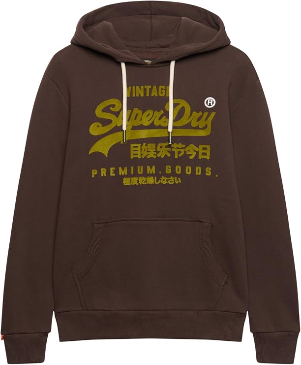 Superdry Men's Colour Coordinated Vintage Logo Hoodie