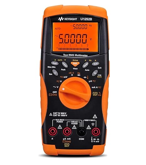 KEYSIGHT U1252B Handheld Digital Multimeter, 4.5-Digit