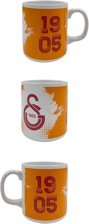 Galatasaray Trophy Gs Original Licensed Mug with Special Wooden Box (White)