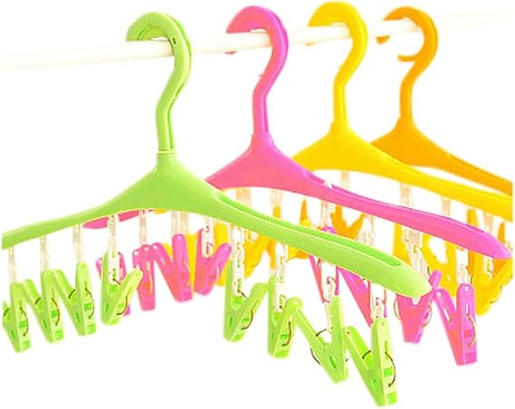 Multi Function Underwear Socks Home Closet Clothes Drying Hanger Racks 5Pcs Pack