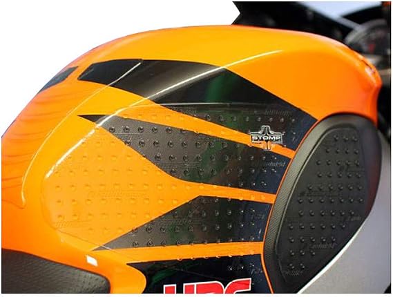 STOMPGRIP Volcano Tank Grips (Clear) for 08-11 Honda CBR1000RR