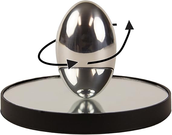 PhiTOP Stress Relieving Ellipsoid Spinning Top Physics Marvel and Optics Art by PhiTOP