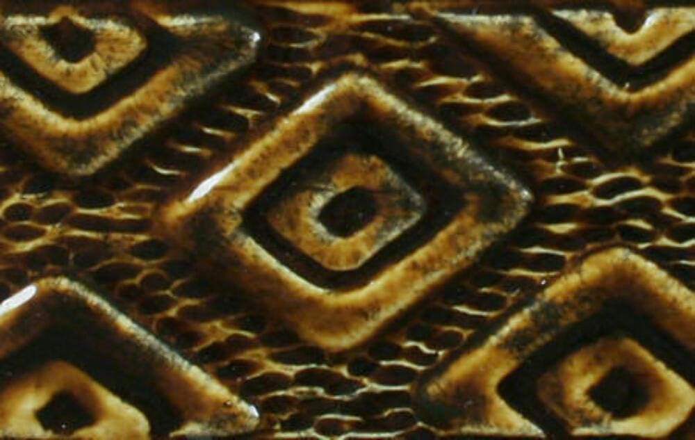 AMACO Potters Choice High Fire Glaze Textured Amber Brown