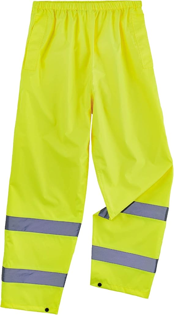 Ergodyne Standard Reflective Lightweight Rain Pants