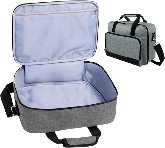 Carrying Bag for Epsons Pro EX9270 3LCD Projector | Carrying Case Bag for Epsons EpiqVision Flex CO-FH02/Home Cinema 980/1100/EX3290/Flex CO-W01/ Projector (Grey)
