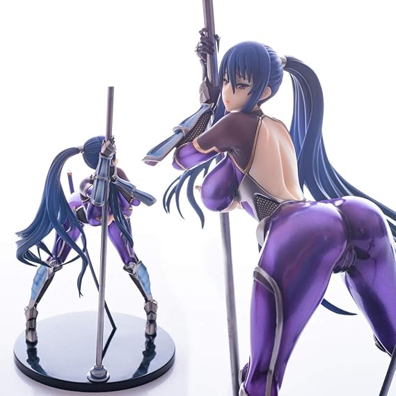 Taimanin Yukikaze Akiyama Rinko 1/7 Figurine PVC Model Doll Collection Ornaments Pole Dance Ver.