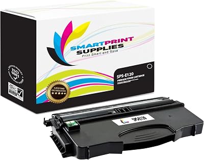Compatible 12035SA Black Toner Cartridge Replacement for Lexmark E120 Printers 2,000 Pages