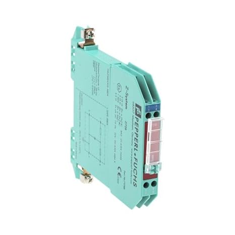 PEPPERL & FUCHS Z 728 120MA MAX, Safety Barrier, (71788), 1CHANNEL, ZENER Barrier, Analog Output, 250V MAX