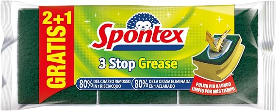 SPONTEX Nail Scourer Bag 2 + 1 Units