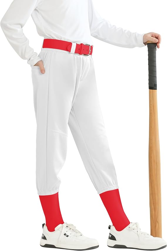 2T-13Y Toddler Girls' Softball Pants Boys' Baseball Pant tee Ball Pants