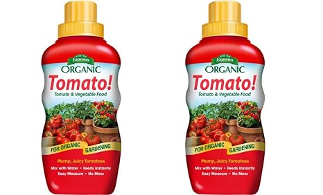 Espoma Organic 16 Ounce Concentrated Tomato! Plant Food - Plant Fertilizer for All Types of Tomatoes and Other Vegetables. for Organic Gardening. Pack of 2