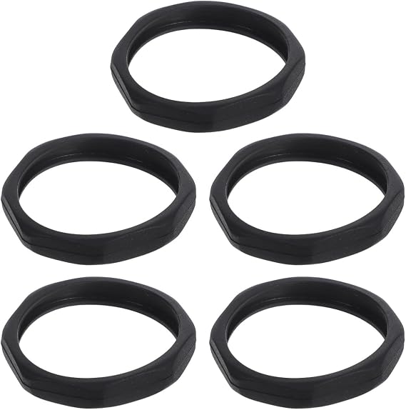 Milisten Microphone Anti-Roll Ring Anti-Slip Sleeve Holder for Handheld Wireless Mic Protection Rings to Reduce Slipping Rolling and Bumps 5 pcs for Ktv Interviews Conferences