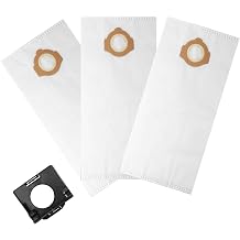 49-90-2016 Fleece Dust Bags Fit Milwauke 0960-20 Wet/Dry Vacuum and Milwauke 0970-20 cordless vacuums (3PK)