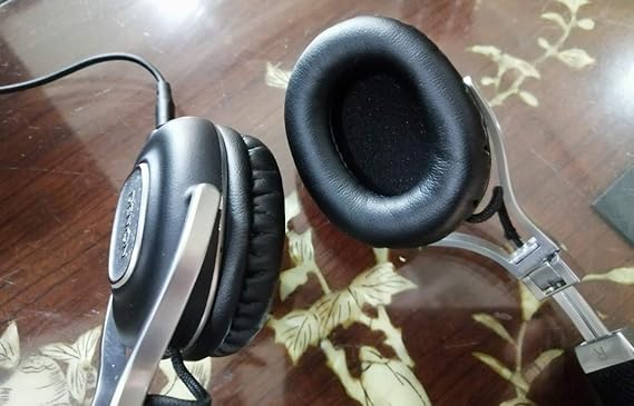 V-MOTA Earpads Repair Parts Compatible with DENON AH-MM300 AH-MM200 Music Headset (AH-MM200 and AH-MM300)