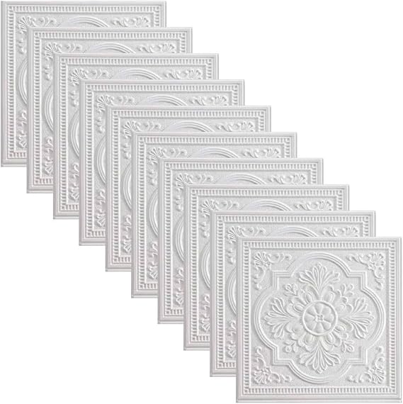 3D Wall Panels Peel, Self Mucus Membrane Wallpaper, Soft PE Foam Brick Panels, 14X14in Waterproof Sound Insulated Decal For Living Room Bedroom(10PCS)