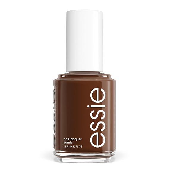 essie Nail Polish, Salon-Quality Brown Nail Polish, Boho Rodeo, Vegan, Sepia Retreat, 0.46 fl oz