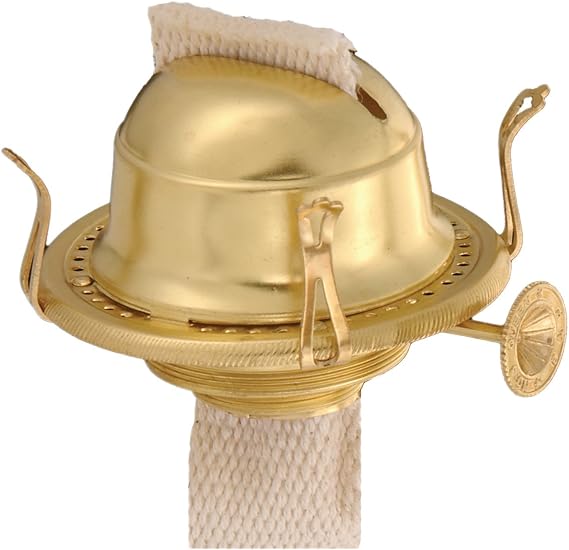 B&P Lamp #3 Solid Brass Queen Anne Burner