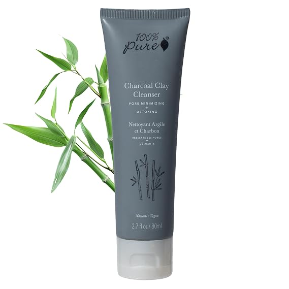 100% PURE Charcoal Clay Cleanser