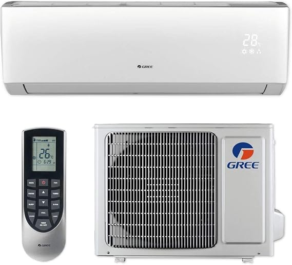 Gree 12,000 BTU 16 SEER LIVO+ Wall Mount Ductless Mini Split Air Conditioner Heat Pump 208/230V