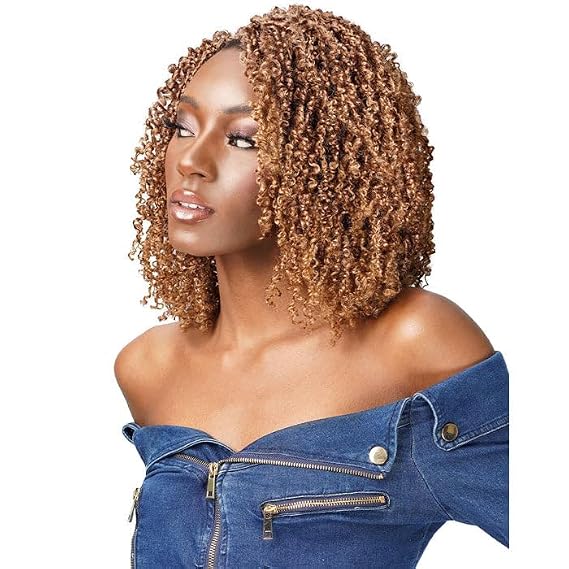 Royal Zury Synthetic Hair Crochet Braids V11 Yanky Twist 9"10"11" (JET BLACK 1)