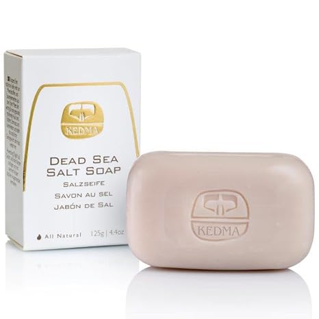 KEDMA Dead Sea Salt Soap Cleansing & Exfoliating 125 g