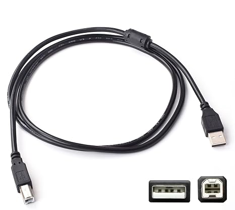 6FT USB 2.0 Data Cable for Behringer U-Phoria UMC204, UMC204HD, UMC404, UMC404HD Audio Interfaces