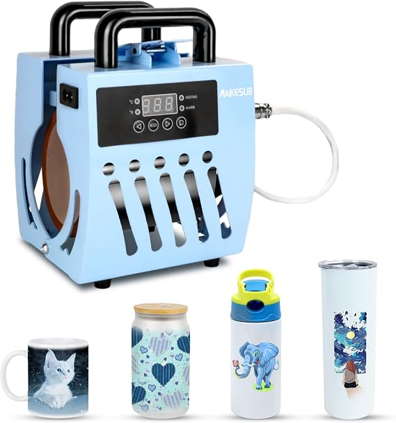 Handheld Mug Heat Press for 10-15oz & 16oz Skinny Cups